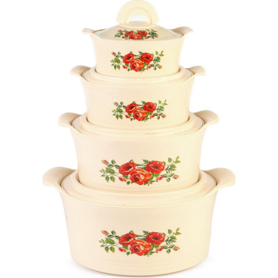 Набор термокастрюль Leomax "Магия вкуса" / "Радость вкуса", 8 предметов 28623-01