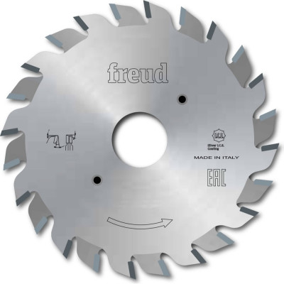 Пильный диск 120x2.8-3.6x22 мм, Z12+12, HM Freud Li16M AB3