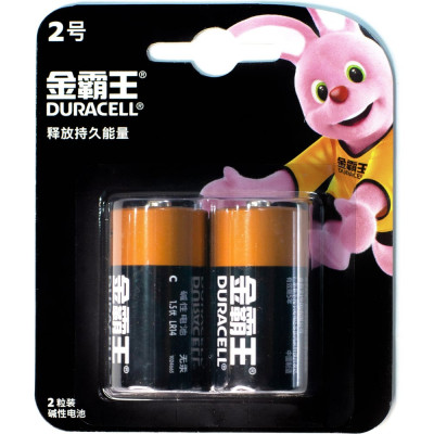 Батарейка Duracell C 2 шт/упаковка НФ-00007712