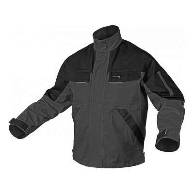 Куртка рабочая HOEGERT TECHNIK EDGAR темно-серая XL (54) HT5K284-2-XL