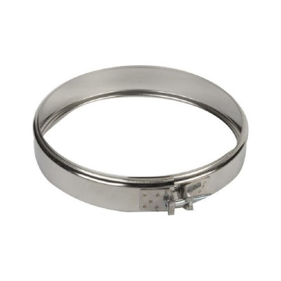 Хомут обжимной для трубы Ferrum 0.5 мм, ф200 f4912