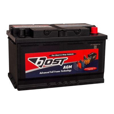 Аккумулятор BOST AGM 85 (85R 830A 315x175x190) 463150