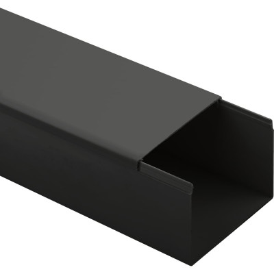 Кабель-канал ЭРА KKB8040 черный 80x40мм, 1 шт - 2м Б0061658