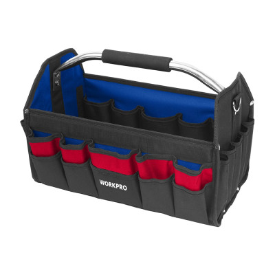Сумка для инструмента WORKPRO открытая, 600D 410x235x270 мм WP281011