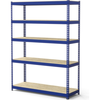 Стеллаж IRONMEBEL Optimus Hook Pro крашенный 2500x1845x655 мм, 5 ярусов M-СГРФКР2500х1845х655х5