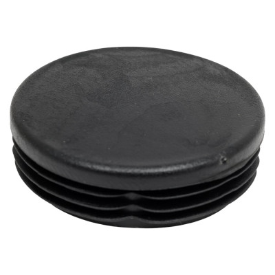 Заглушка для труб 23 Болта круглая, d 57 мм, черная, 10 шт. 26-0125