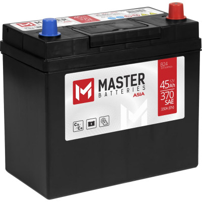 Аккумулятор MASTER BATTERIES Asia 45Ah R+ MBA450