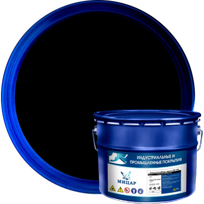 Эмаль Мицар ХВ-785 10 кг черный УТ000011910