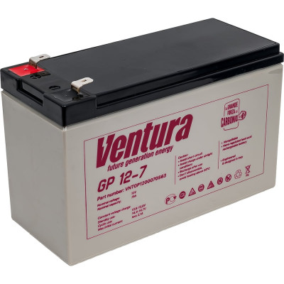 Аккумуляторная батарея 12 В, 7 А*ч Ventura GP 12-7