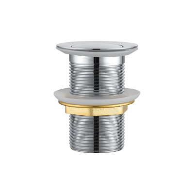 Донный клапан Elghansa RoundLine 1 1/4", для раковины без перелива, Click-Clack WBT-111