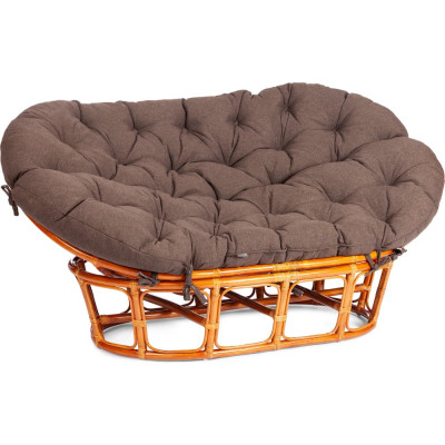 Диван Tetchair MAMASAN/МАМАСАН 23/02 W с подушкой 182x119 см, 169x102x80 см, Honey (мед), ткань, коричневый, 3М7-147 24259
