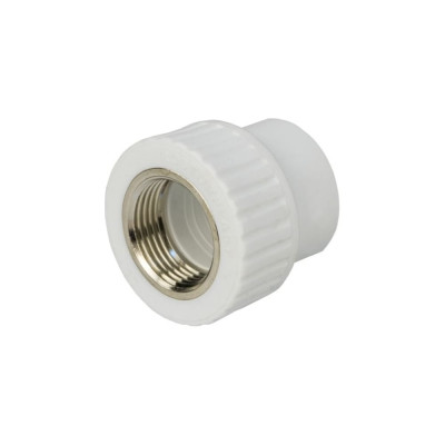 Муфта комбинированная Damento вн.рез. 20x1/2" белый (10/200) 8677