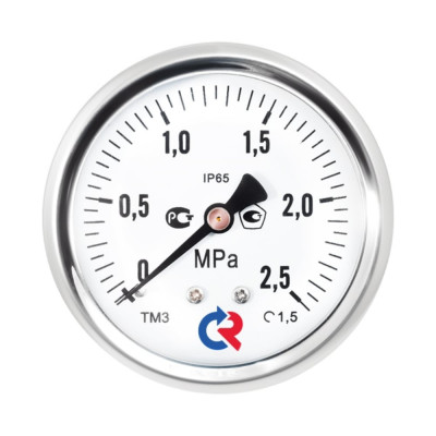 Виброустойчивый манометр РОСМА ТМ-220Т.00 (0-1МПа) ДК50 G1/4, класс точности 2.5 D070-03687