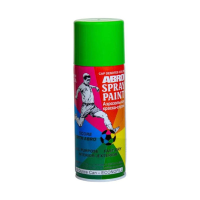 Краска-спрей ABRO акриловая, № 45 светло-зелёная SP-045