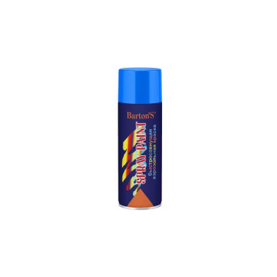 Алкидная аэрозольная краска BARTON'S Spray Paint ГОЛУБАЯ глянец RAL5012, 520мл BR283