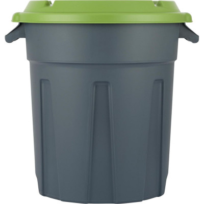 Бак INGREEN 60л. для хранения, с крышкой цв. серый 34274