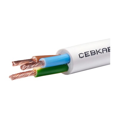 Провод Севкабель ПВС 3х2,5 мм, ГОСТ, 50 м 05473