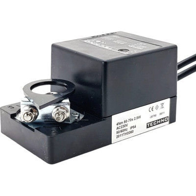 Электропривод реверсивный TECHNO 04AF/24V, 4Nm, 0-10V, 1SPDT, 24AC/DC 100411