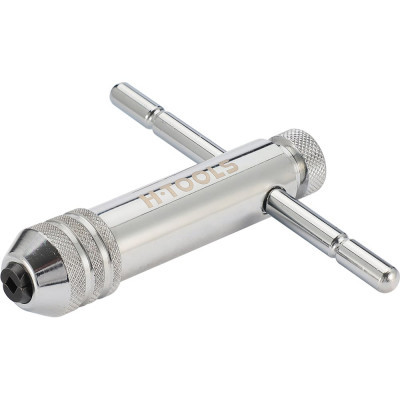 Вороток для метчиков с трещоткой M5-M12(4.9-8.0мм) 100мм (с уровнем) H-Tools 00612130