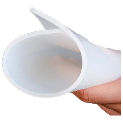 Силикон листовой УРТ 3мм 500x500мм прозрачный 21032