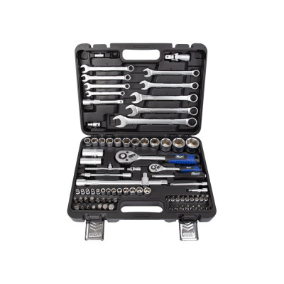 Набор инструмента KRAFT Master 1/2DR и 1/4DR 82 предмета KT 701250