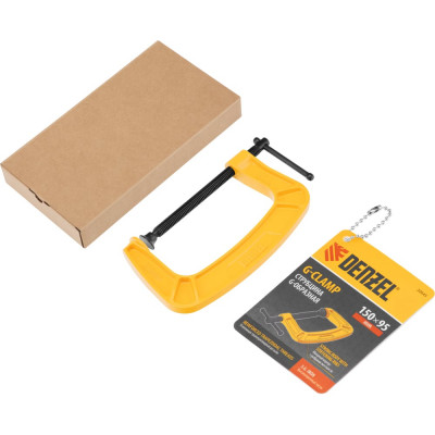 Струбцина G-образная, усиленная Denzel 150 мм 20645