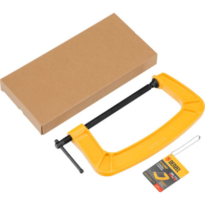 Струбцина G-образная, усиленная Denzel 200 мм 20646