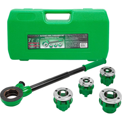 Клупп трубный со сменными плашками 7 предметов Rockforce RF-323112(61781)