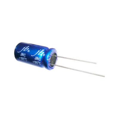 Конденсатор электролитический JB Capacitors 10мкФ, 400В, 105C, 10x20 / P:5 мм, (Low Imp), JRC2G100M05001000200000B-345