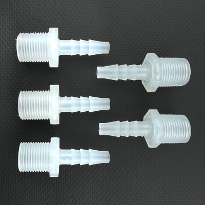 Коннектор Профитт НР 3/8x6 мм, белый, пластик, 5 шт. 0340500-RCS