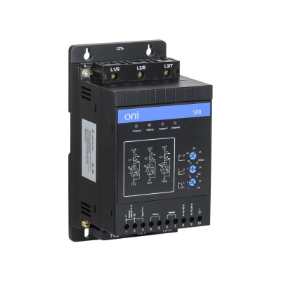 Устройство плавного пуска ONI SFB 3Ф 380В 1,5кВт 3A Uупр 110-220В Modbus SFB-33-D15-A-10