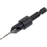 Зенковка оправка коническая со сверлом (2 мм, хвостовик HEX1/4) WPW AS02004T