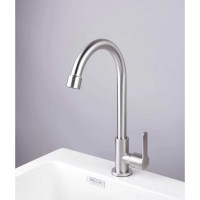 Однорычажный моносмеситель для кухни FASHUN нержавеющая сталь 304 A54192