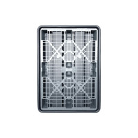 Поддон Дигрус 1362x962x160 мм, сточный, пластиковый, серый П-136.96.16 -СС/Д