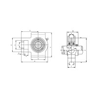 Подшипниковый узел TECHNIX UCT208