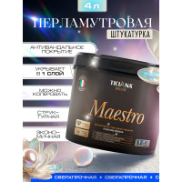 Декоративное структурное перламутровое покрытие TICIANA DELUXE Maestro (4 л) 4300012601