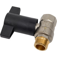 Шаровой кран LD PRIDE 1/2'' вн/нар, т-рукоятка 552742