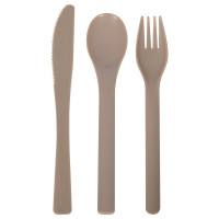 Набор столовых приборов МУЛЬТИДОМ Путешествие 3 предмета 4x20x2.5 см VL84-143