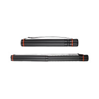 Тубус №1 School d 80 мм, l 640-1080 мм, черный, на ремне 396252