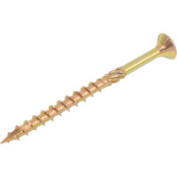 Конструкционный саморез КРЕП-КОМП потайной Torx, желтый цинк, 4.5x60 мм, 200 шт. скт4560