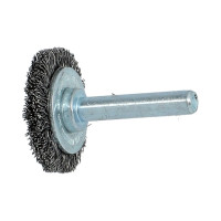 Щетка для дрели дисковая проволочная 30x6х6 мм SHAFT 0.2 мм NORTON 66254404875