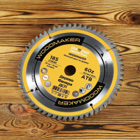 Диск пильный по дереву Woodmaker 185x20/16 мм, Z=60 ATB Diamond Industrial DIDD185Z60