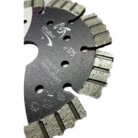 Диск алмазный BarracudA 1A1RSS/W D125-2.2T-12W-10S-22.23H Elsilber EL-RY0301Bs