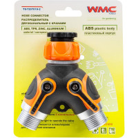 Распределитель двухканальный с кранами WMC TOOLS WMC-TG7207019-2(56412)