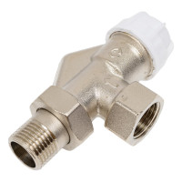 Кран вентильный для радиатора AV Engineering 1/2x1/2 осевой с термоголовой AVE298612