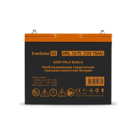 Аккумуляторная батарея HRL 12-75 12 V, 75 A*h, под болт М6 ExeGate 285653