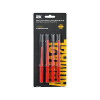 Набор диэлектрических жал Arma2l 5 SLIM PH/SL-PZ/SL 4 шт IEK A2L5-SH21D-BI-1-T2-304