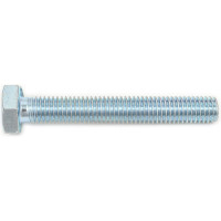 Болт STEELREX DIN 933, класс прочности 5,8, цинк, М10x70 мм, 15 шт. 0211010070B400001532