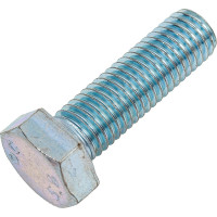 Болт STEELREX DIN 933, класс прочности 5,8, цинк, М12x40 мм, 15 шт. 0211012040B400001532