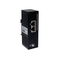 Грозозащита витой пары ComOnyx rj45 с poe, промышленная, с креплением на din рейку, co-pli-p409, 100-072